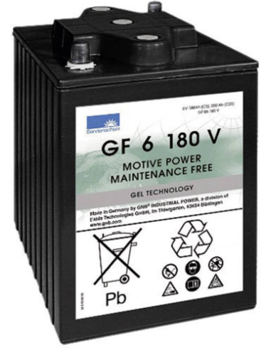 Batterie Gel GF 06 180 V Sonnenschein / 6V 180Ah