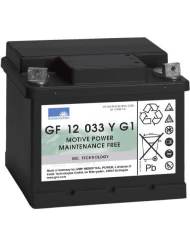 Batterie Gel GF 12 33 Y G1 Sonnenschein / 12V 32.5Ah