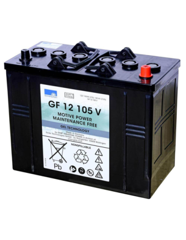 Batterie Gel GF 12 105 V Sonnenschein / 12V 105Ah
