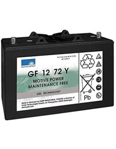Batterie Gel GF 12 072 Y Sonnenschein / 12V 72Ah