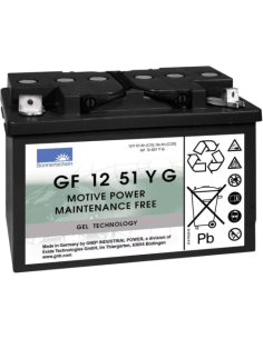 Batterie Gel GF 12 051 Y G Sonnenschein / 12V 51Ah