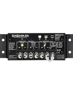 Régulateur de charge solaire 20 A 12 V SUNSAVER MORNINGSTAR SS-20L