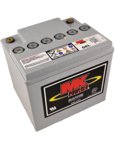 Lot de 2 batteries Gel MK M40-12SLDG