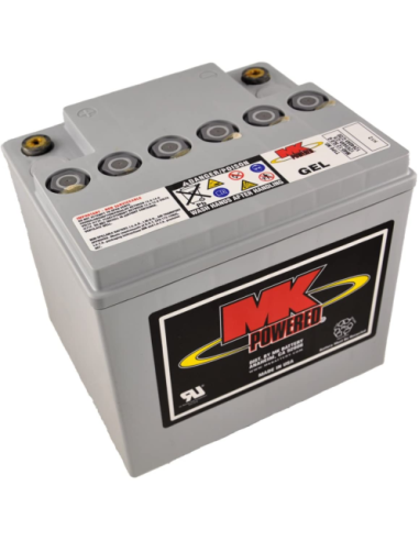 Lot de 2 batteries Gel MK M40-12SLDG