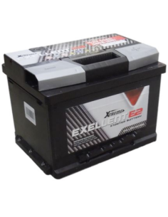 Batterie de démarrage Ca/Ca sans entretien Exellent E2 12 V 60 Ah