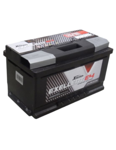 Batterie de démarrage Ca/Ca sans entretien Exellent E4 12 V 80 Ah