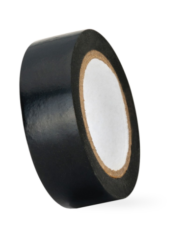 Rouleaux adhésif isolant noir 19 mm x 10 m