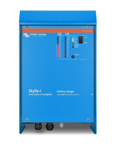 Chargeur de batterie SKYLLA-I VICTRON 24V/100A 2 sorties