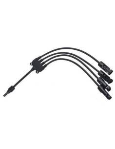 Adaptateur pour mise en parallèle de 4 panneaux MC4 fmmmm