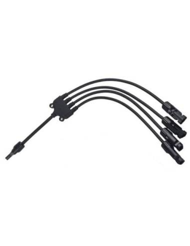 Adaptateur pour mise en parallèle de 4 panneaux MC4 fmmmm