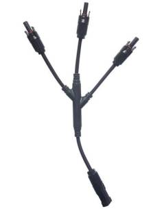Adaptateur pour mise en parallèle de 3 panneaux MC4 mfff