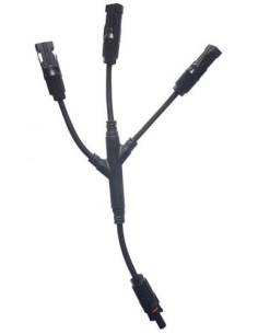 Adaptateur pour mise en parallèle de 3 panneaux MC4 fmmm