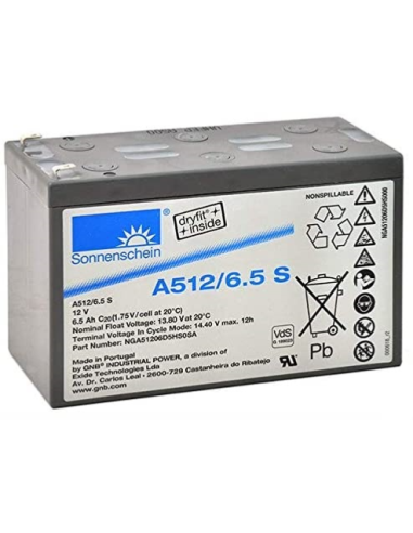 Batterie Gel dryfit A512/65 S 12V 65Ah Sonnenschein