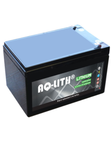 Batterie Lithium Fer Phosphate 12V 12Ah D12-12 AQ-LITH