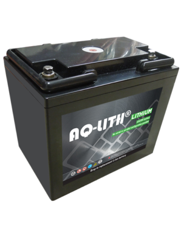 Batterie Lithium Fer Phosphate 12V 40Ah D12-40 AQ-LITH