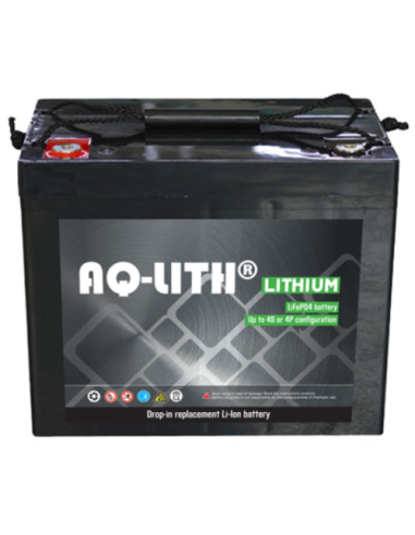 Batterie Lithium Fer Phosphate 12V 75Ah D12-75 AQ-LITH
