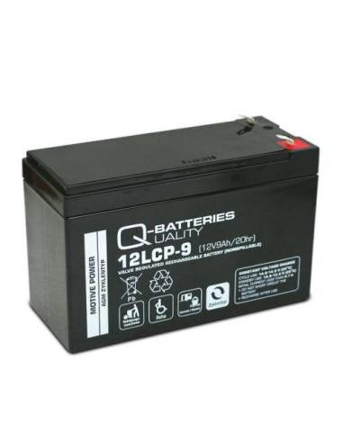 Batterie AGM cyclique 12LCP-9 QUALITY BATTERIES