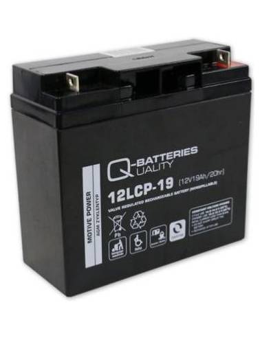 Batterie AGM cyclique 12LCP-19 QUALITY BATTERIES