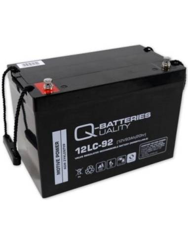 Batterie AGM cyclique 12LC-92 QUALITY BATTERIES