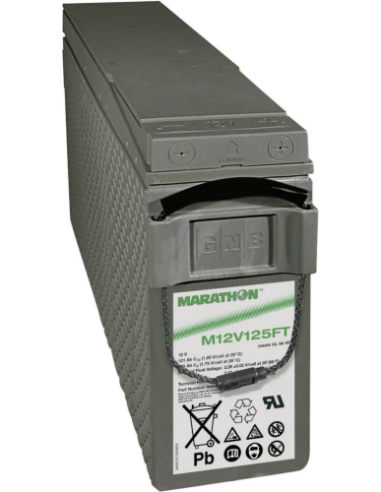 Batterie MARATHON M12V125FT UL94-V0