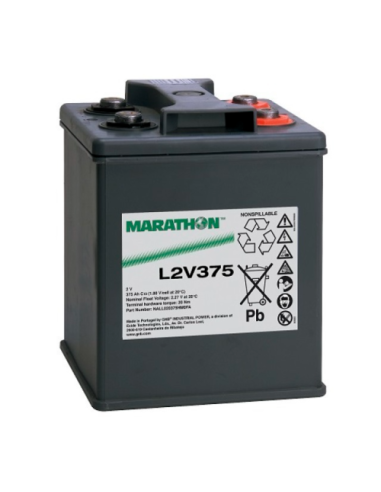 Batterie EXIDE MARATHON L2V375 2V 375Ah