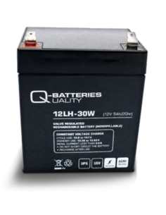 Batterie stationnaire Haut débit 12LH-30W QBATTERIES / 12V 5Ah