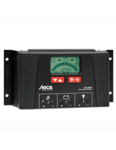 Régulateur de charge Steca Solarix 2525 25A avec port USB
