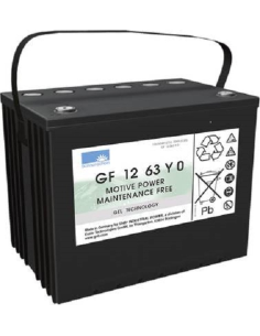 Batterie Gel GF 12 063 Y O Sonnenschein / 12V 63Ah