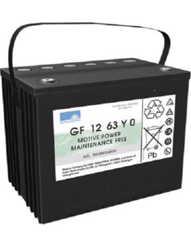 Batterie Gel GF 12 063 Y O Sonnenschein / 12V 63Ah