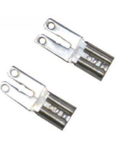 Paire d'adaptateurs cosse plate 48 mm - 63 mm
