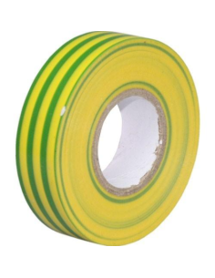 Ruban isolant PVC HET1015YG vert / jaune
