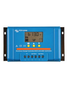 Régulateur solaire Victron Bluesolar PWM DUO LCD USB 12 / 24V 20A