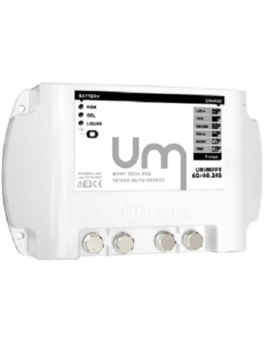 Régulateur de charge solaire 12V/24V 40A UNIMPPT 60/40.24S - UNITECK
