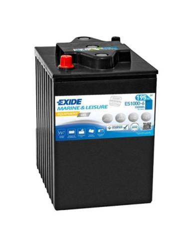 Batterie EXIDE GEL MARINE ES1000-6 G180/6 6V 190Ah