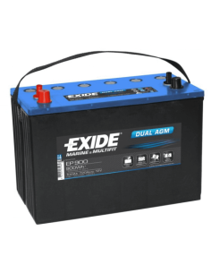 EXIDE DUAL AGM MARINE EP900 12V 100Ah