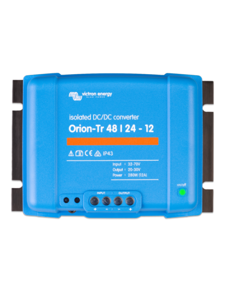Convertisseur de tension isolé DC/DC Orion-Tr 48-24/12 (280W) VICTRON ENERGY