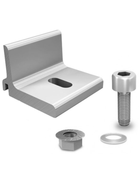 Support de micro-onduleur APSystems sur Singlerail - K2 Systems