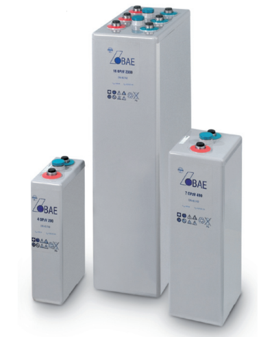 Batterie stationnaire BAE SECURA OPzV 22OPzV2750 2V 3210 Ah C10