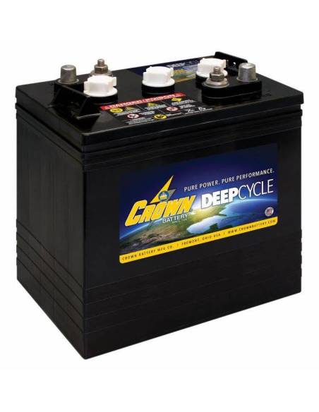 Batterie CROWN CR220HD 6V 220Ah profil 1