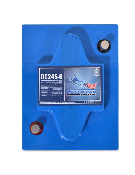 face arrière Batterie FULLRIVER DC245-6 6V 245Ah