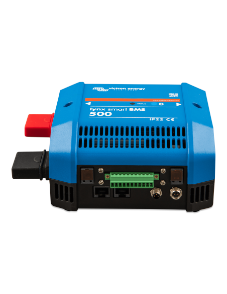 Lynx Smart BMS (Front + connecteurs)
