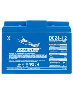 face avant Batterie FULLRIVER DC24-12 12V 24Ah 2