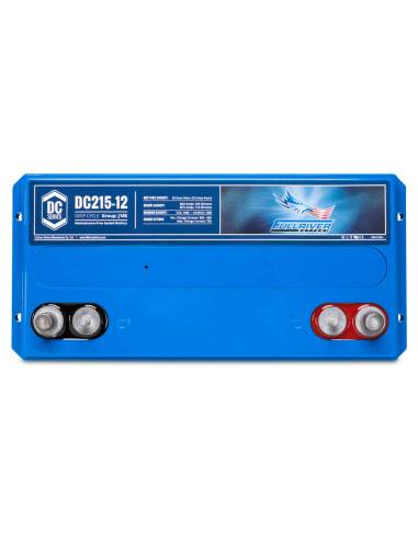 arrière face Batterie FULLRIVER DC215-12 12V 215Ah