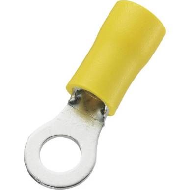 Cosse à œillet jaune 2.5 à 6 mm² - M6