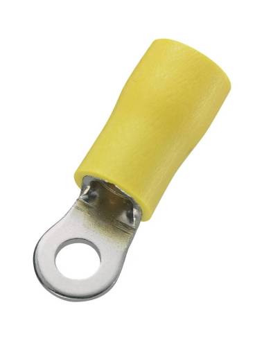 Cosse à œillet jaune 2.5 à 6 mm² - M4