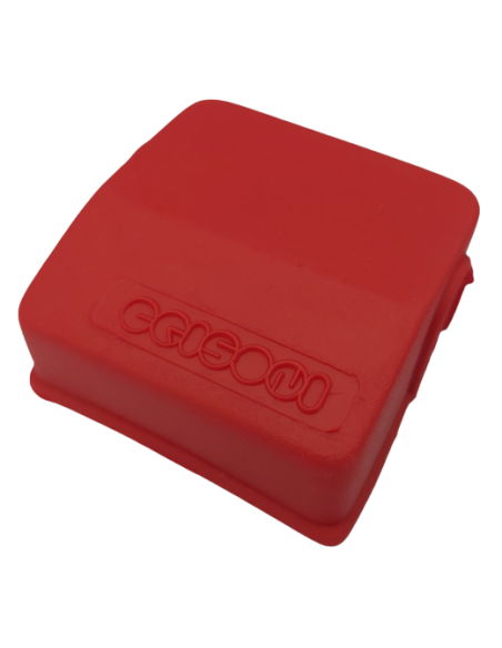 Capot ELASTOMERE rouge / collier man