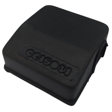 Capot ELASTOMERE noir / Collier MAN