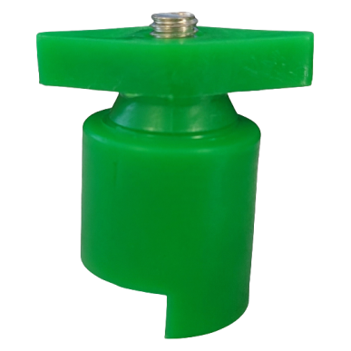 Robinet de batterie négatif vert