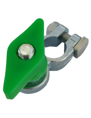 Coupe batterie Man M8 zingué / négatif vert