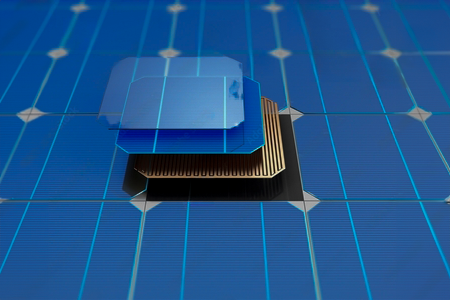 Principe de fonctionnement d'une cellule photovolta&iuml;que﻿
